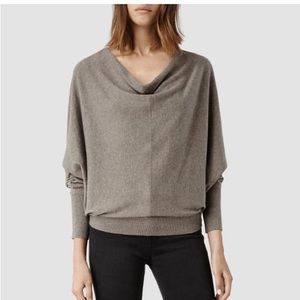 AllSaints Elgar Cowl Neck Sweater